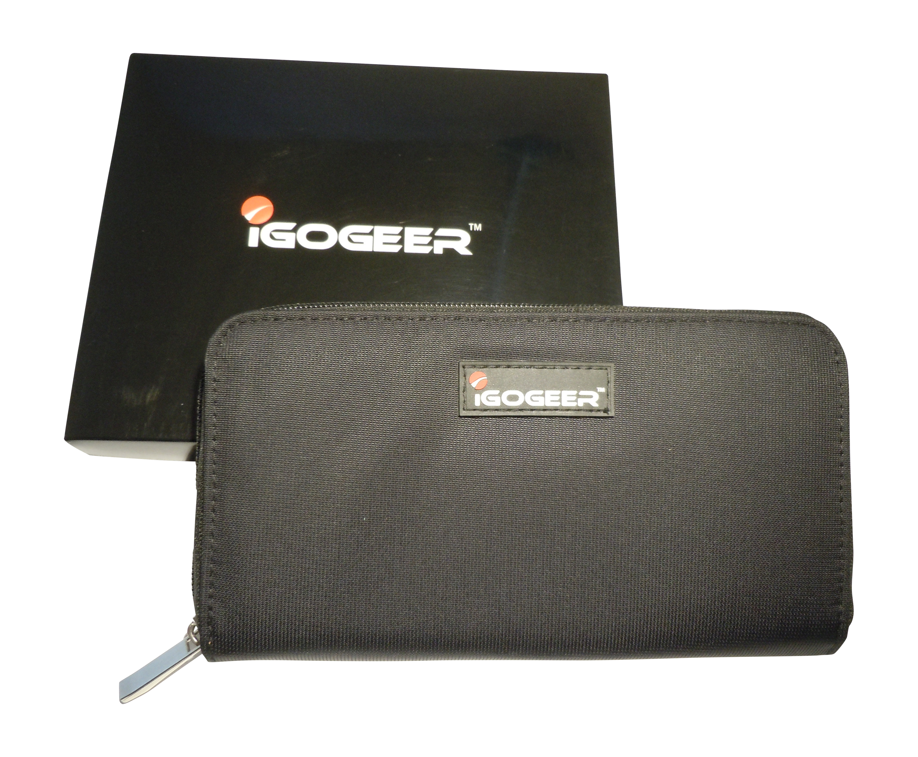IGOGEER™ W05 Women Travel Clutch Wallet with Rfid Blocking for Stopping  Electronic Pickpocketing – Black